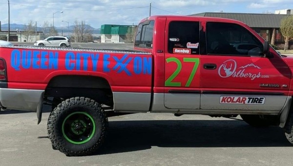 Custom automotive vinyl decals